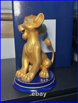 Walt Disney world 50th Anniversary Lion King Simba Statue 2022