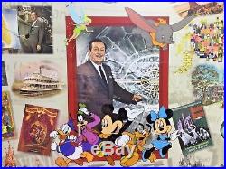 Walt's Wonderful World Lumicel LE141/1000 Disney World Talking Cel With COA