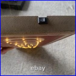 Welcome To Disney World Wooden Light Up Sign 25cm x 70cm x 5cm