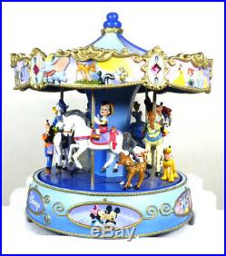 Wonderful World Of Disney Walt Disney's Classic Characters Musical Carousel