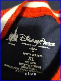 Xl walt Disney world Parks Patriotic 4th july American Flag Spirit Jersey nwt